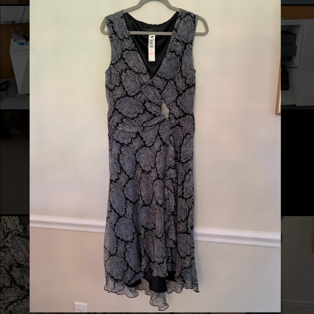 Laundry by Shelli Segal Chiffon Cocktail Dress